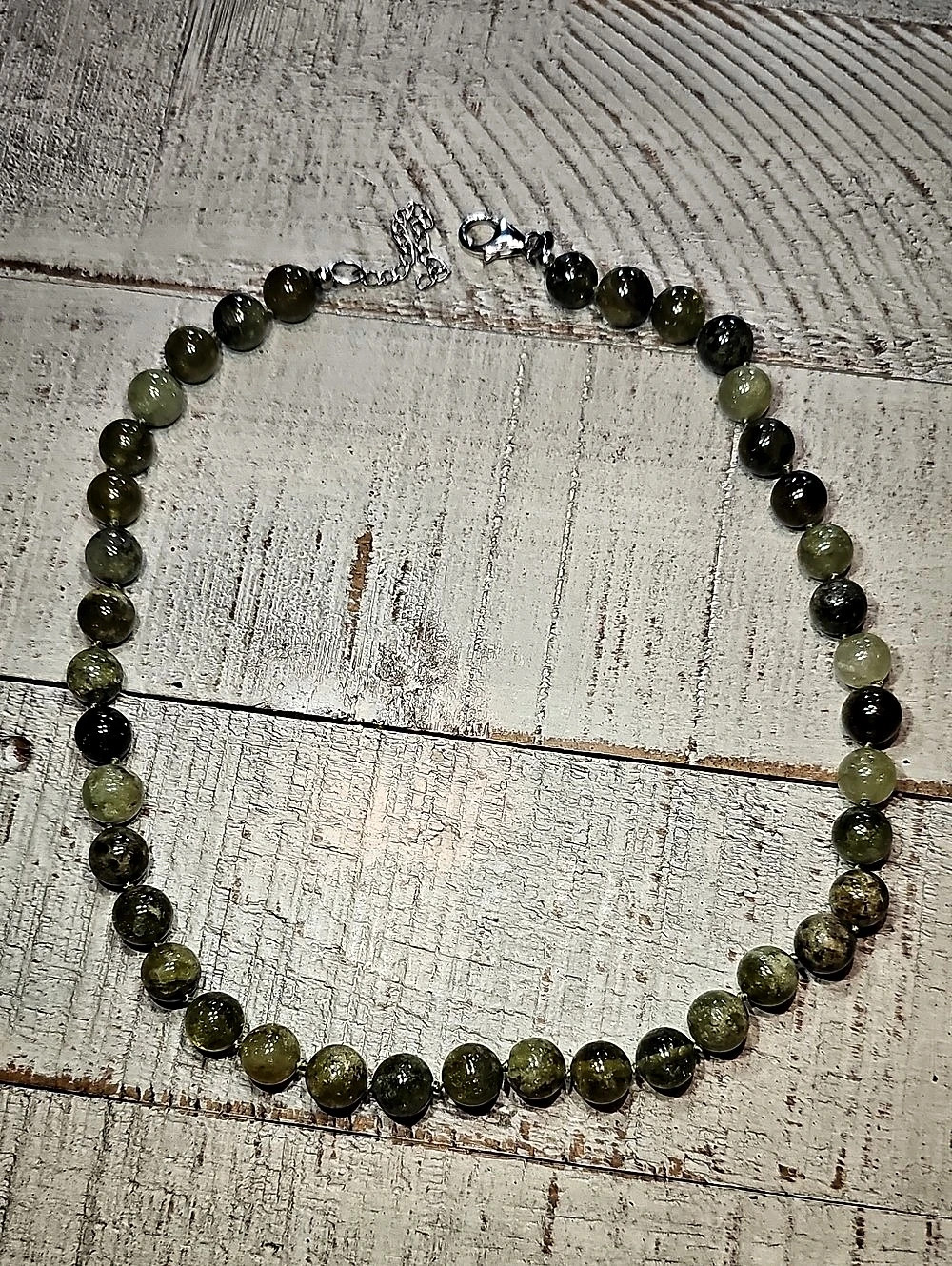 Stunning Authentic JTV Natural Grossular Garnet Beaded Strand Necklace